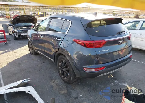 2019 Kia Sportage Ex z USA, uszkodzony, nr VIN KNDPN3AC2K7527459